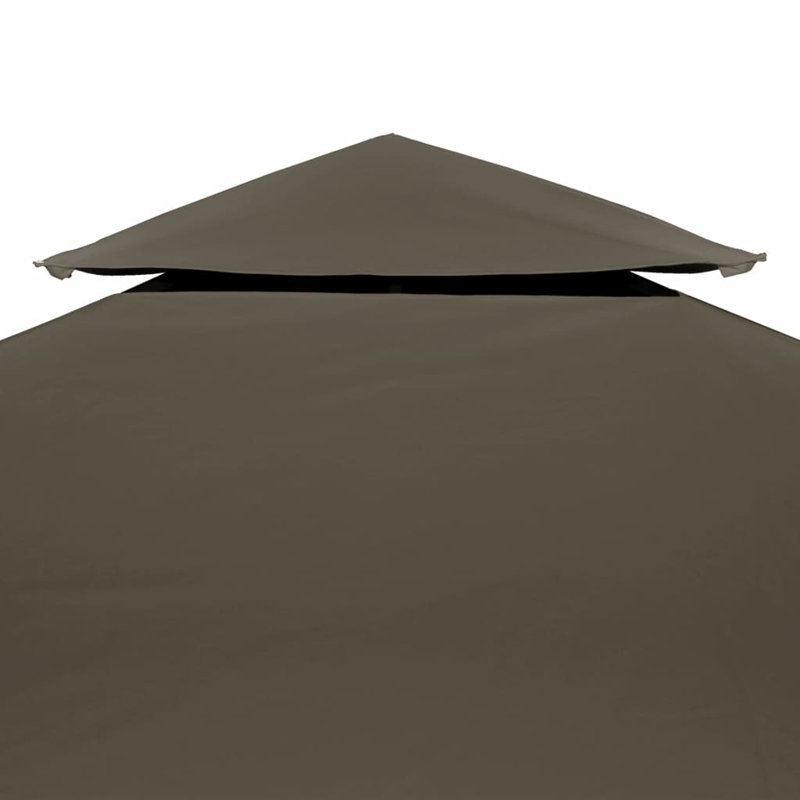 Freeport Park Fabric Replacement Canopy for Gazebo, Taupe