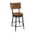 Walter Swivel Counter Stool with Metal Frame