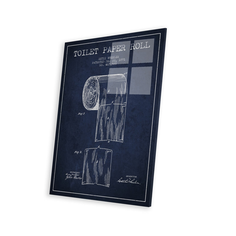 On Plastic/Acrylic, Navy Blue