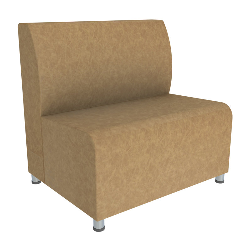 Fauteuil d'appoint rembourré Pro Series, Pécan