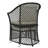Wicker Outdoor Lounge Chair with Ottoman-1594775411-1594775408