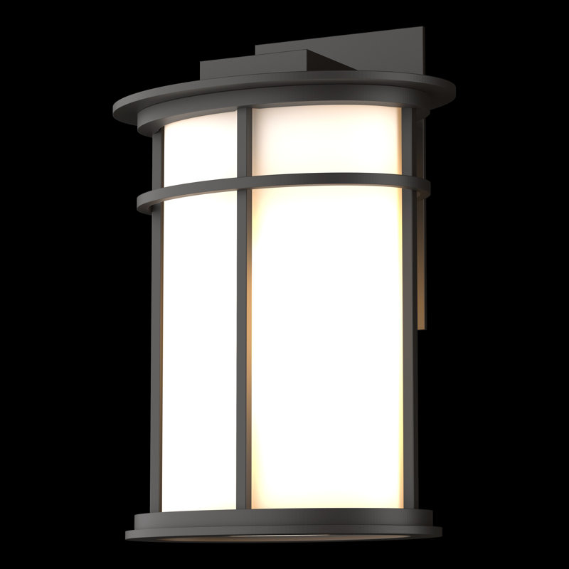 Province Outdoor Armed Sconce, 12.2" H x 8.5" W x 6" D, Oil Rubbed Bronze