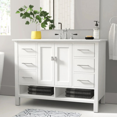 Ensemble de meuble-lavabo simple 48 po Skye