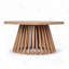 Table basse de patio en bois d'acacia