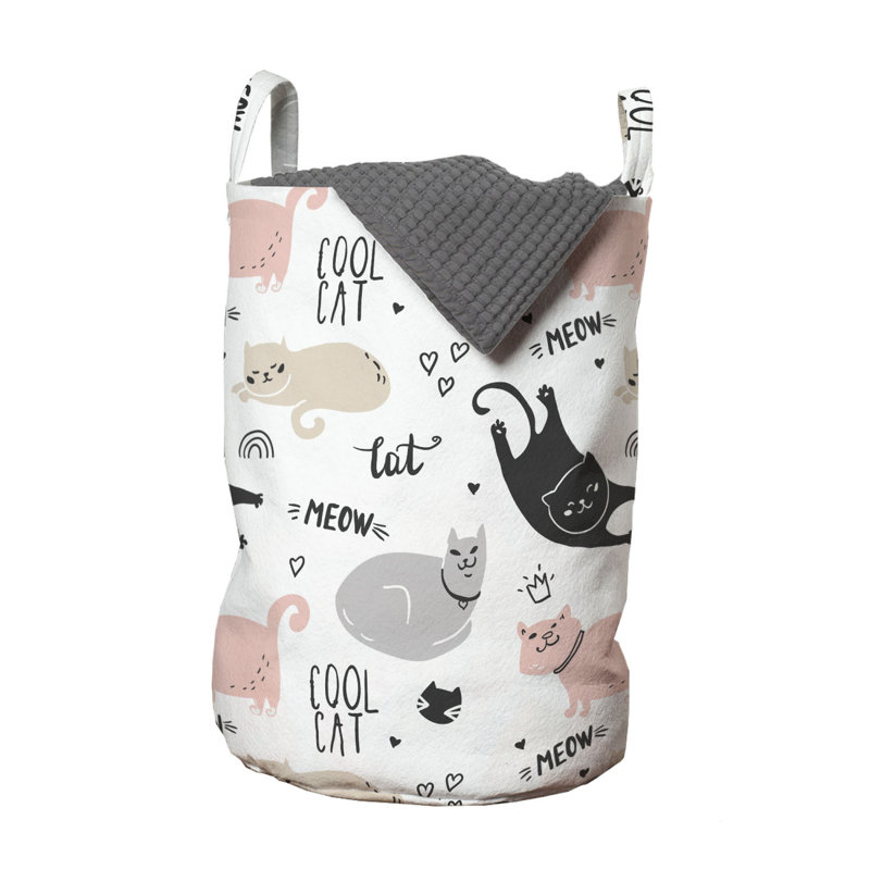 Fabric Laundry Bag with Handles