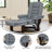 Shebeen Faux Leather Swivel Recliner-125065199