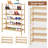 18 Pair Stackable Shoe Rack