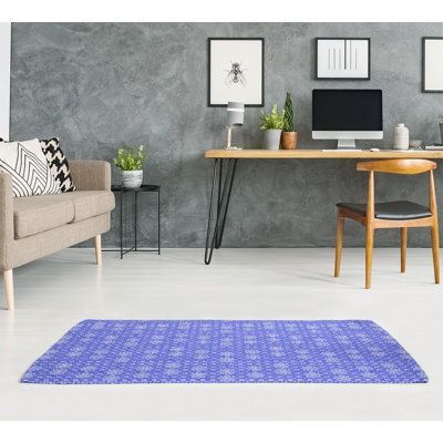 Chenille Toile Indoor Rug