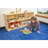 5 Compartment Manufactured Wood Shelving Unit