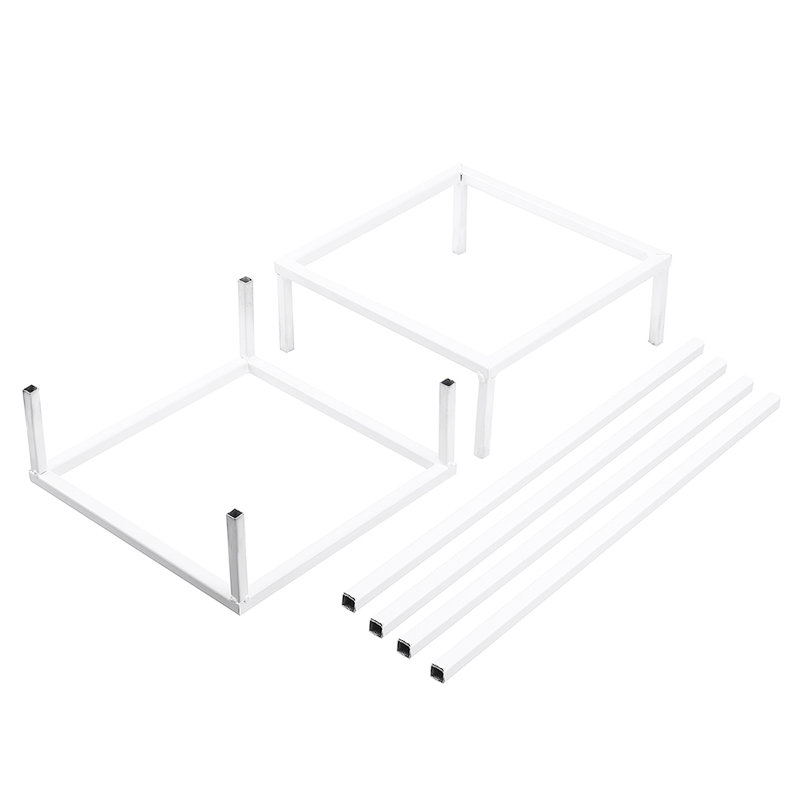 Iron, 81cm H x 30cm W x 30cm D, White