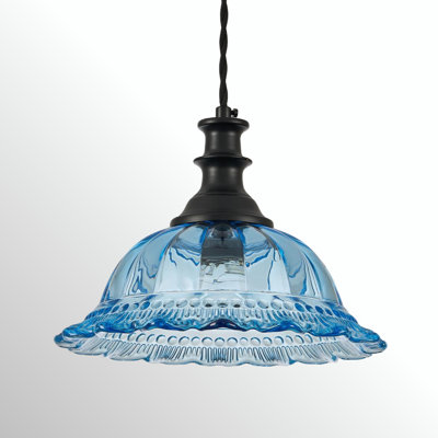 Lustre noir mat de 9,45 po