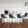 Julienn bar Stools with Back, Coutner Height Barstools for kitchen Island
