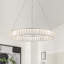 Fita Modern Circular Crystal Dimmable LED Chandelier