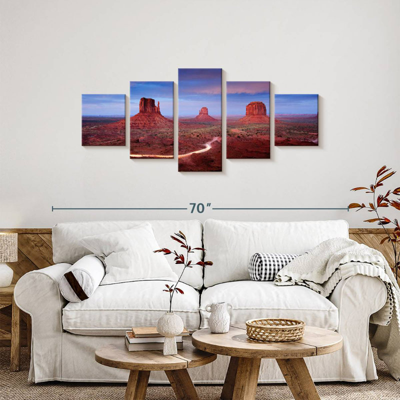 Dusky Monument Valley, H 24 po x l 55 po