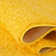 Myshaggy Collection Rugs Solid Design in Yellow