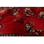 Tapis rouge Teimani 3 pi 5 po x 4 pi 7 po