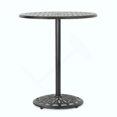 Cast Aluminium ROUND BAR TABLE