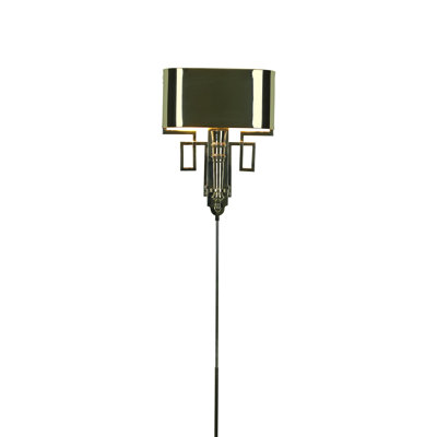 Torch Sconce-Nickel-HW