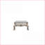 Table basse avec 2 tiroirs Bone White