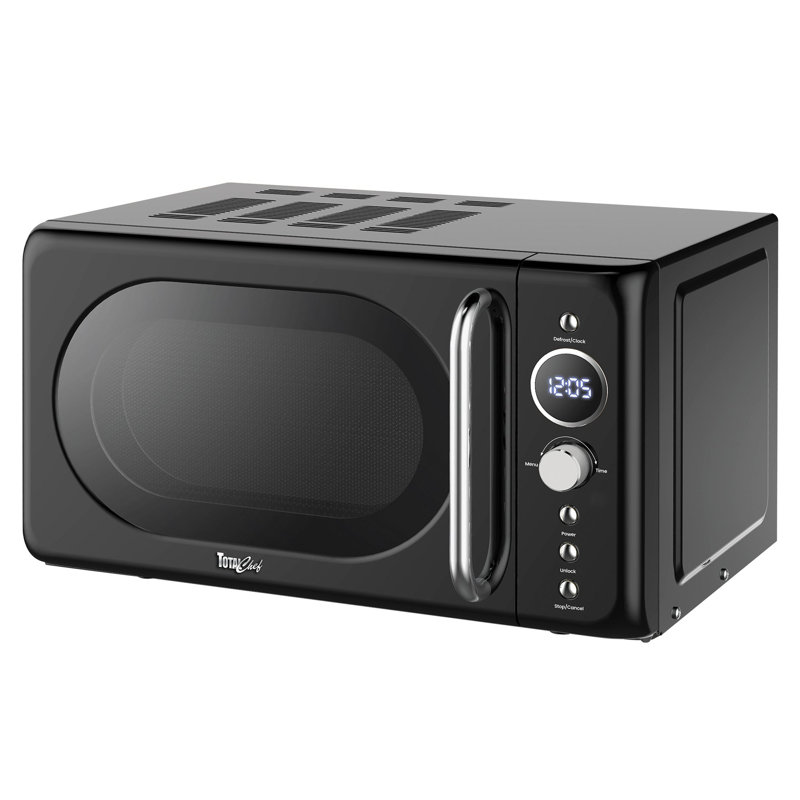 Corrigan Studio 53.20cm 20m³ L 700.0W - Watt Natural Vent Convection Countertop Microwave, Black