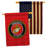 Double Sided 40'' H x 28'' W Polyester House Flag