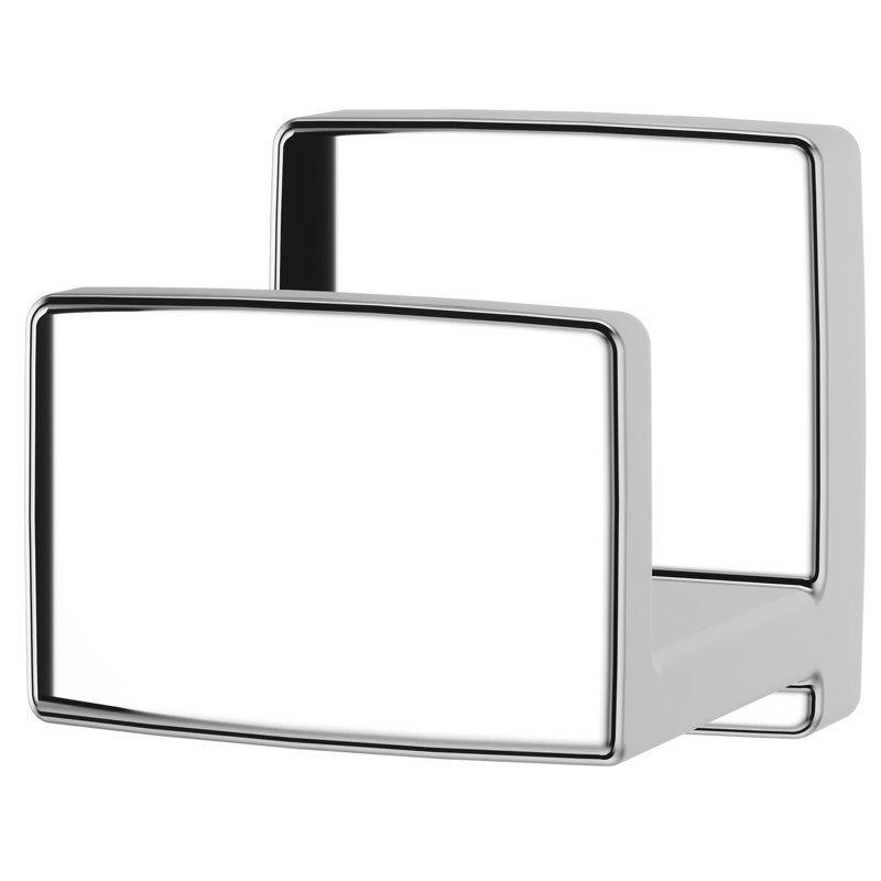 Deckard Wall Mounted Robe Hook, Polished Chrome