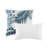 Oversized Comforter , Blue King, Square Decorative Pillow, Easy Care Cotton Bedding Pillows,