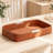 Handcrafted Leather Tray For Home Decor, Modern Rectangle Storage Organizer For Coffee Table And Desktop-2014475878-2014475801