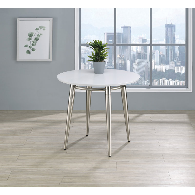 Khamarion End Table, White
