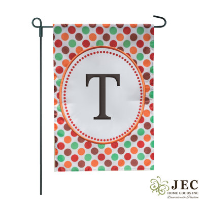 Double Sided 18 in. H x 12.5 in. W Thanksgiving Garden flag