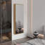 Range-chaussures mural avec miroir, porte simple, capacité pour dix chaussures-117250372