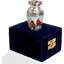 Beautiful  Cardinal Couple Bird Keepsake Urn - Memorial For Human Ashes With Velvet Box Bag - Peaceful Engraved Mini Affordable Urn
