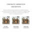 Console rectangulaire en bois manufacturé brun massif