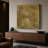 Handmade Abstract Wall Decor on Solid Wood