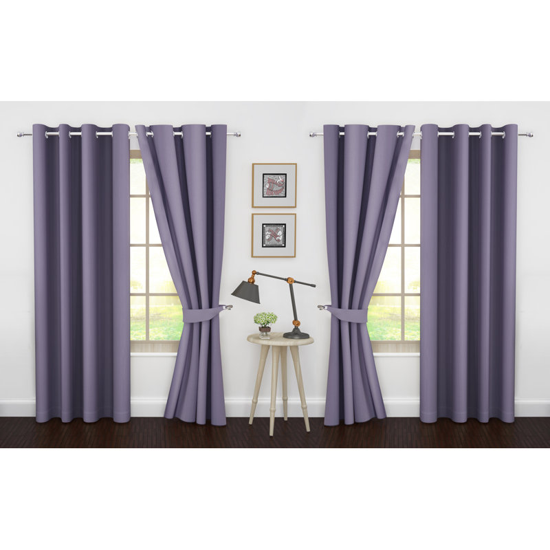 Blackout Curtain, Purple, 46" x 84"
