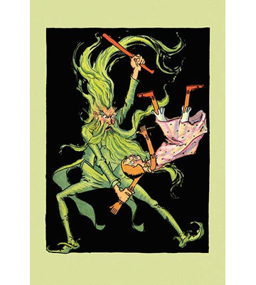 Ruggedo and Peg by John R. Neill Framed Painting Print