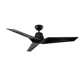60" Vortex 3 - Blade Outdoor/Indoor Smart Standard Ceiling Fan with Wall Control Included, Works With Alexa and iOS or Android App