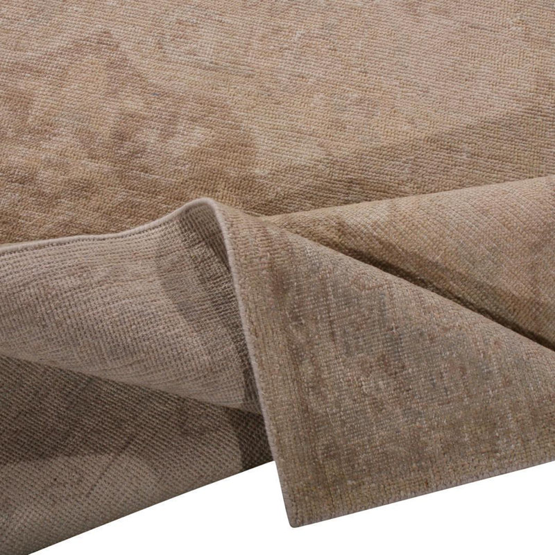 Distressed Homage Hand Knotted Wool Area Rug, Rectangle 8' x 10'