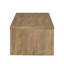Table basse rectangulaire en bois d'ingénierie, manguier