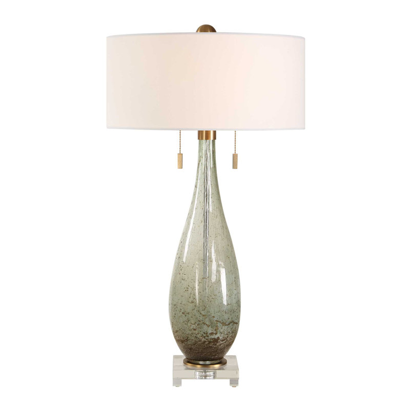 Uttermost Cardoni Green Table Lamp