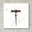 Art mural en verre épique «Wine Splash Corkscrew 1» par Wellington Studio-106414106