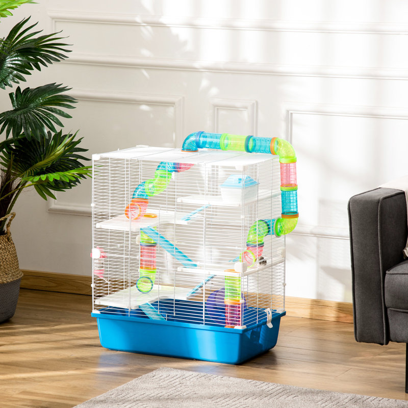 Très grande maison de hamster de 23 po - 5 avec tubes et tunnels