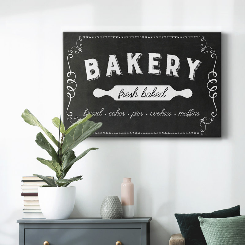 Bakery-Gallery Wrapped Canvas, 12" H x 18" W