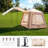 Inflatable Tents For Camping, Blow Up Tent With Hand Pump and Awning, Hot Tent With Stove Jack, Easy Setup-112803671-126094915