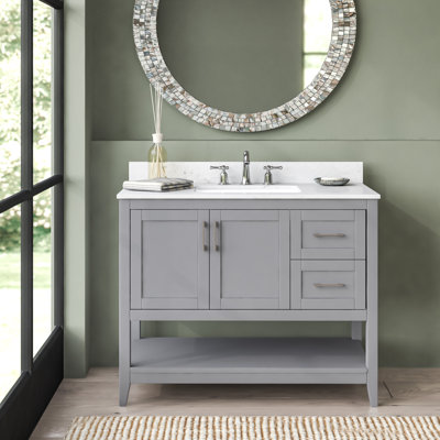 Ensemble de meuble-lavabo simple 42 po Scottsbluff
