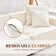 Makassar 89.37'' Chenille Square Armrest Couch Sofa