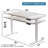 63"×30" Height Adjustable Electric Standing Desk Height Stand Up Computer Desk (Not Include Stools)-495429238-495429245