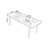 Nut-brown Rectangular Solid Wood desk-1331565525