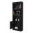 Simma Bookcase, Metal Hardware, Three Shelves, Double Door Cabinet-153218057