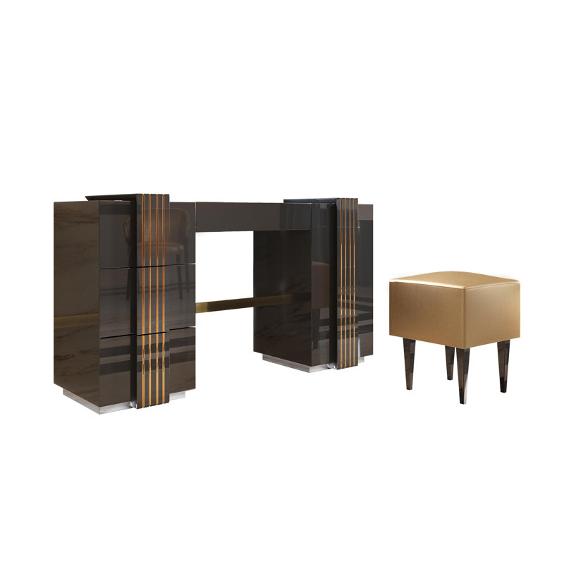Eclipse Makeup To01 Vanity And Bench